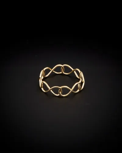 ITALIAN GOLD 14K ITALIAN GOLD INFINITY RING