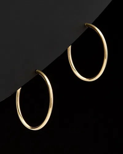 ITALIAN GOLD 14K ITALIAN GOLD OPEN HOOPS