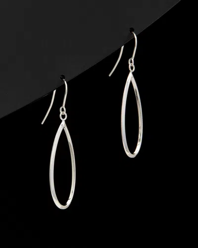 ITALIAN GOLD 14K ITALIAN GOLD OVAL DROP EARRING