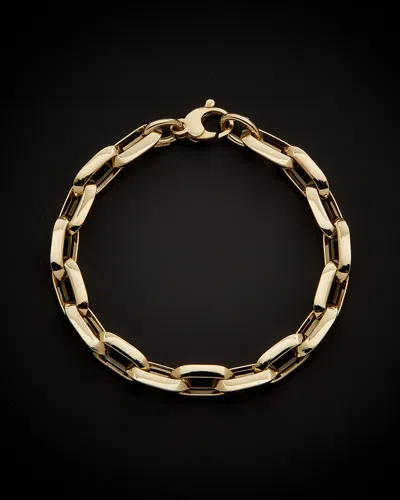 ITALIAN GOLD 14K ITALIAN GOLD OVAL ROLO LINK BRACELET