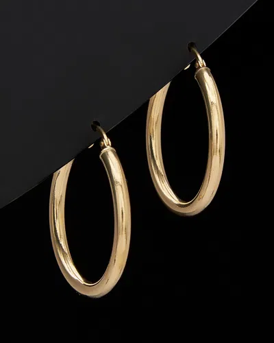 ITALIAN GOLD 14K ITALIAN GOLD POLISHED HOOP EARRINGS