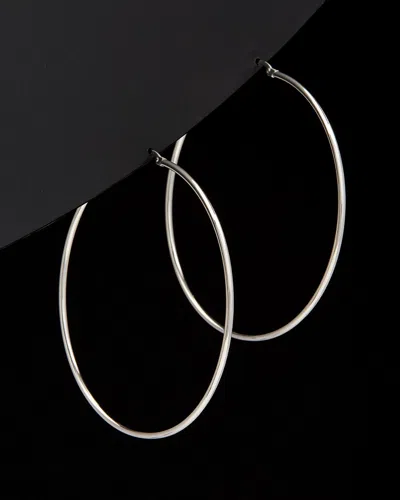 ITALIAN GOLD 14K ITALIAN GOLD POLISHED HOOPS