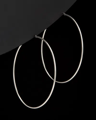 ITALIAN GOLD 14K ITALIAN GOLD POLISHED HOOPS