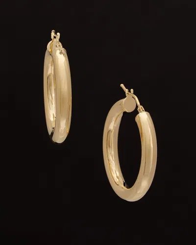 ITALIAN GOLD 14K ITALIAN GOLD POLISHED HOOPS