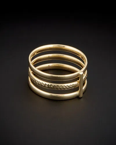 ITALIAN GOLD 14K ITALIAN GOLD TRIPLE BAND RING