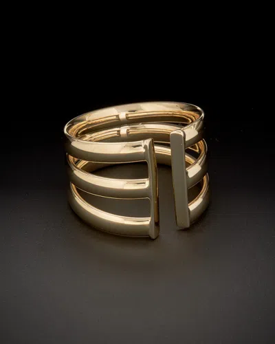 ITALIAN GOLD 14K ITALIAN GOLD TRIPLE OPEN BAND RING