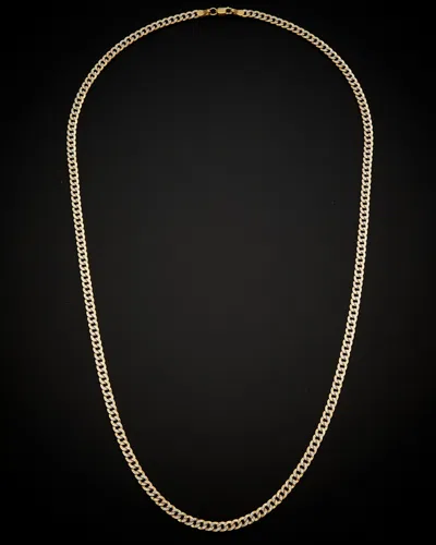 ITALIAN GOLD 14K ITALIAN GOLD TWO-TONE NECKLACE