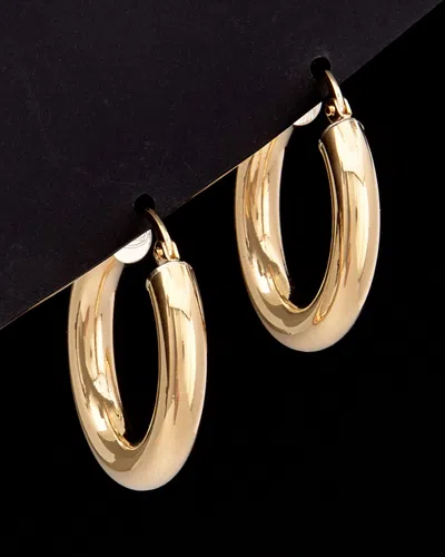 ITALIAN GOLD 18K ITALIAN GOLD HOOPS