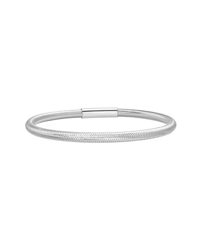 ITALIAN SILVER ITALIAN SILVER SILVER STRETCHABLE BRACELET