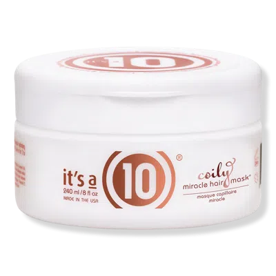 IT'S A 10 COILY MIRACLE MASK CONDITIONING TREATMENT - 8.0 OZ