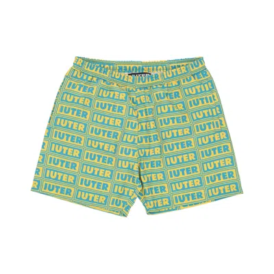 IUTER PANEL SWIM TRUNK CANARY MEN'S SWIM SHORTS