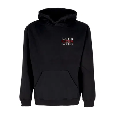 IUTER SPINE SKULLS HOODIE MEN'S HOODIE BLACK