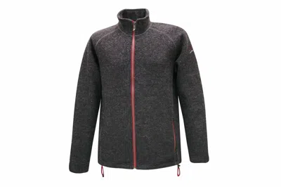 IVANHOE HERRENJACKE VON IVANHOE, MODELL "DANNY FZ" GRAPHITE MARL