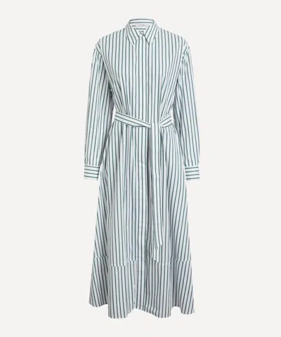 IVY & OAK IVY OAK WOMEN'S DINA KIM STRIPED SHIRT DRESS