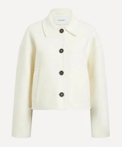 IVY & OAK IVY OAK WOMEN'S JAIA DOUBLE-FACED WOOL JACKET