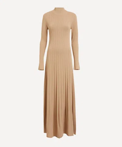 IVY & OAK IVY OAK WOMEN'S KOURTNEY PLEATED KNIT DRESS