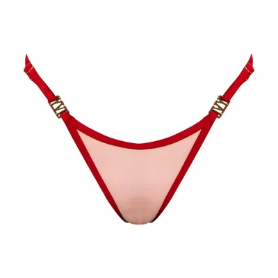 IVY SWIMWEAR WOMEN'S PINK / RED BROOKE IN PINK BOTTOMS