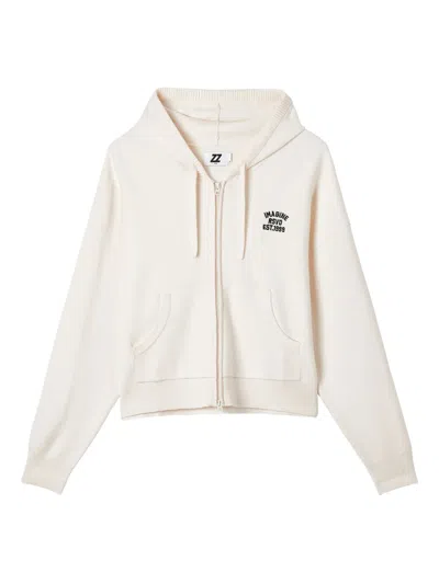 IZZUE HOODED KNITTED TOP