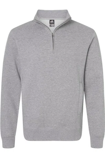 J AMERICA HEAVYWEIGHT FLEECE QUARTER-ZIP SWEATSHIRT