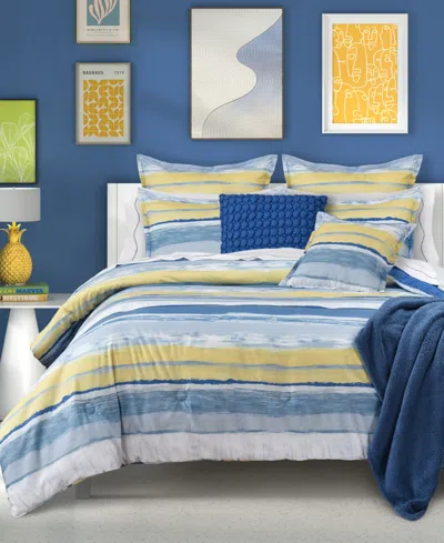 J BY J QUEEN BOLD SEASHORE 2-PC. COMFORTER SET, TWIN/TWIN XL