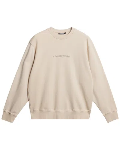 J. LINDEBERG J. LINDEBERG CALLAN LOGO CREWNECK TEE