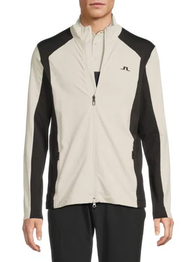 J. LINDEBERG J. LINDEBERG MEN'S BANKS ZIP MID LAYER JACKET