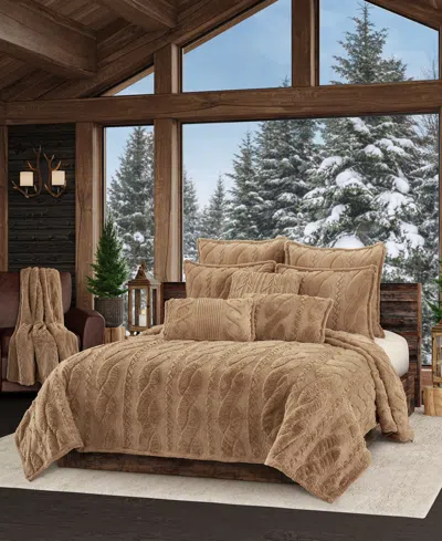 J QUEEN NEW YORK CAVA 3PC. QUILT SET, FULL/QUEEN