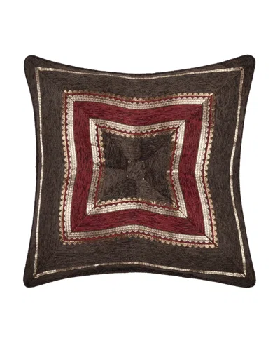 J QUEEN NEW YORK CERINO DECORATIVE PILLOW, 18" X 18"