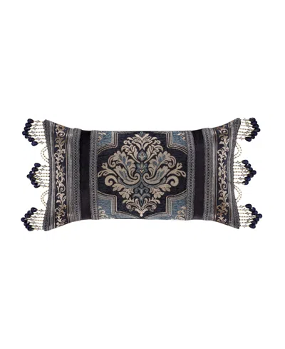 J QUEEN NEW YORK MIDDLEBURY BOUDOIR DECORATIVE PILLOW, 12" X 19"
