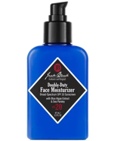JACK BLACK DOUBLE-DUTY FACE MOISTURIZER SPF 20, 3.3 OZ.