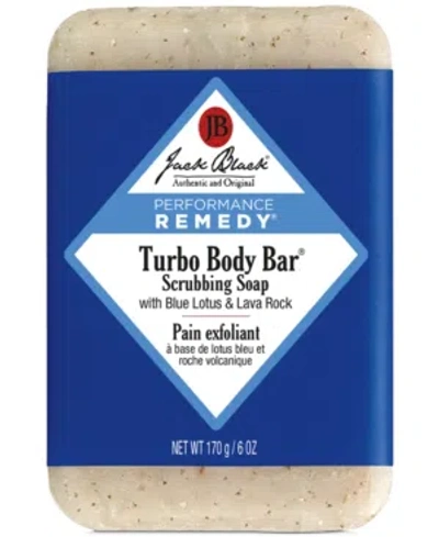 JACK BLACK TURBO BODY BAR SCRUBBING SOAP, 6 OZ.