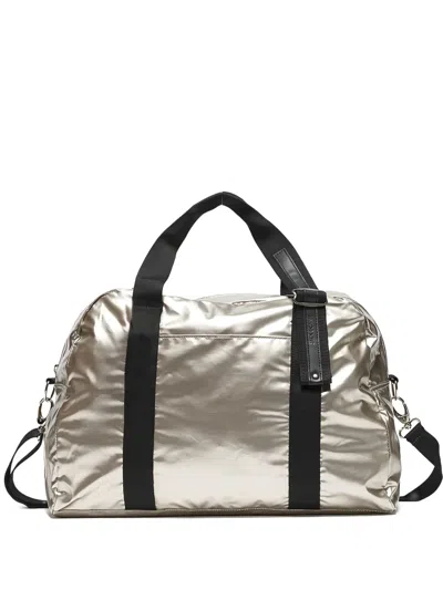 JACK GOMME WALLI METALLIC-FINISH TOP-HANDLE HOLDALL