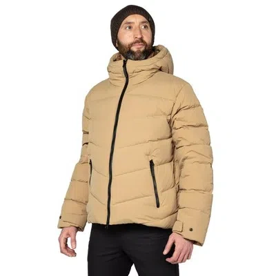 JACK WOLFSKIN JACK WOLFSKIN MENS JEFFERSON STREET JACKET TOP CREAM SPORTS OUTDOORS HOODED WARM