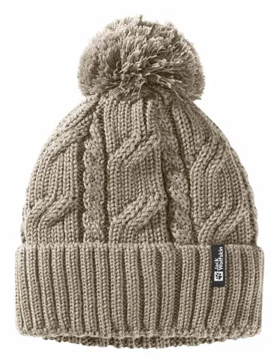 JACK WOLFSKIN WOMEN'S POMPOM BEANIE