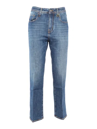 JACOB COHEN 5 POCKETS DENIM PANTS