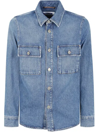 JACOB COHEN JACOB COHEN LIGHT JACKET DENIM BLUE VINTAGE