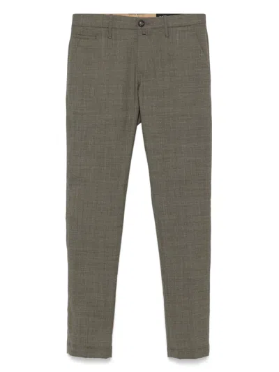 JACOB COHEN LOGO-PATCH TROUSERS