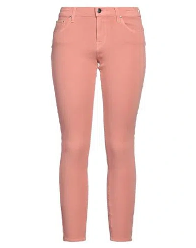JACOB COHЁN JACOB COHЁN WOMAN PANTS ANTIQUE ROSE SIZE 29 COTTON, LYOCELL, POLYESTER, ELASTANE