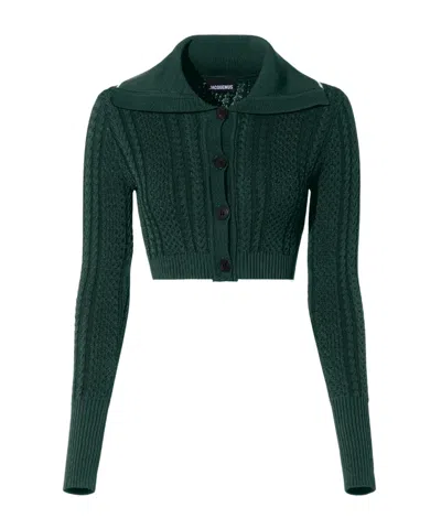 JACQUEMUS JACQUEMUS BELA CROPPED CARDIGAN