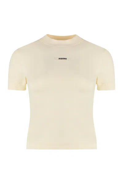 JACQUEMUS COTTON CREW-NECK T-SHIRT