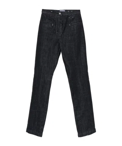 JACQUEMUS JACQUEMUS LE DE-NIMES NORMA CROPPED JEANS
