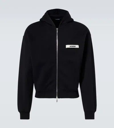 JACQUEMUS GROS GRAIN COTTON HOODIE