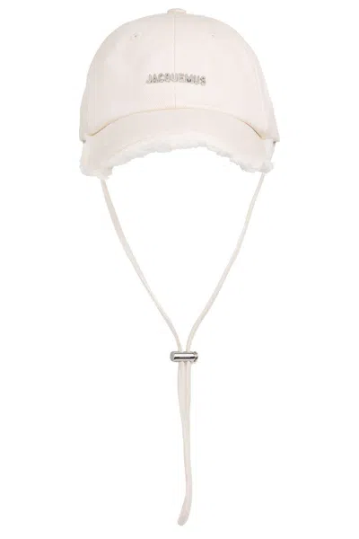 JACQUEMUS LA CASQUETTE ARTICHAUT FRINGE BASEBALL CAP