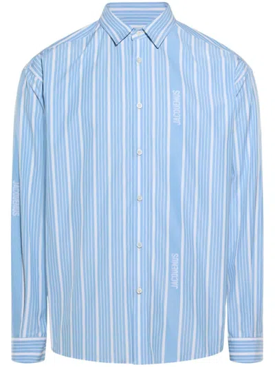JACQUEMUS LA CHEMISE SIMON JACQUARD SHIRT