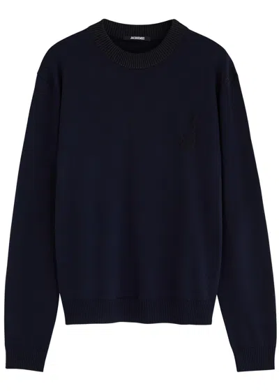 JACQUEMUS JACQUEMUS LA MAILLE TRICOT WOOL-BLEND JUMPER