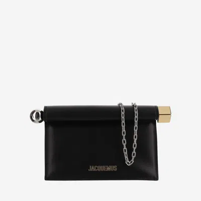 JACQUEMUS LA PETITE POCHETTE ROND CARRÉ