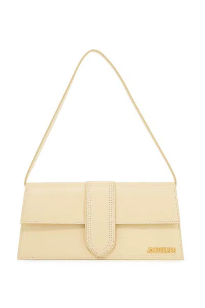 JACQUEMUS JACQUEMUS LE BAMBINO LONG LEATHER SHOULDER BAG