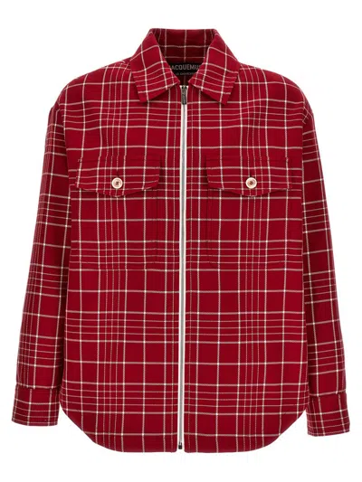 JACQUEMUS JACQUEMUS 'LE BLOUSON MONTAGNE' OVERSHIRT