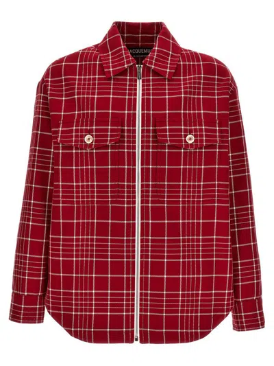 JACQUEMUS JACQUEMUS 'LE BLOUSON MONTAGNE' OVERSHIRT