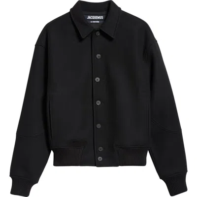 JACQUEMUS JACQUEMUS LE FELTRO BOMBER JACKET